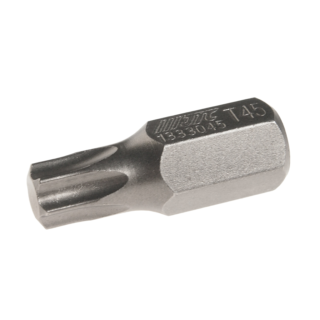 JTC-1333045 - Бита TORX Т45х30мм 10мм S2 JTC - 
Размер: Т45 х 30 мм.
Длина насадки: 10 мм., удлиненная TORX.
Материал: S2 сталь.
