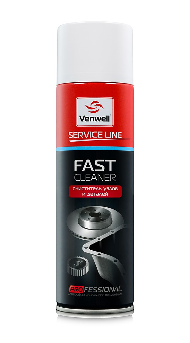 Venwell Быстродействующий очиститель FAST CLEANER 500мл (аэрозоль) VW-SL-010RU