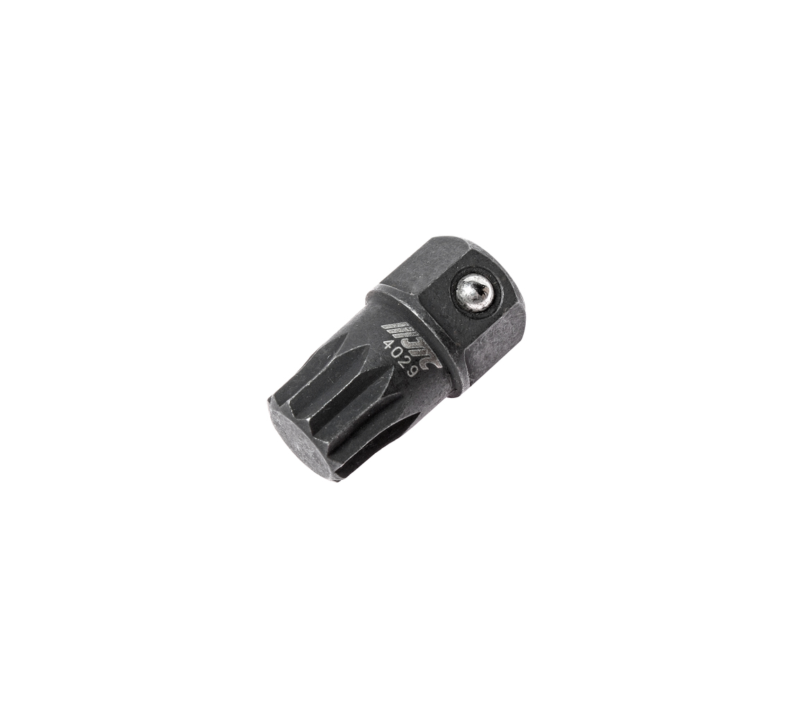 JTC-4029 - Головка для маслосливных пробок 14ммхM14 SPLINE (VW, AUDI) JTC - 
  Головка применяется для снятия маслосливных пробок в автомобилях Фольксваген (Volkswagen), Ауди (Audi).
  Используется с ключом 14 мм.
   Тип головки: Spline.
   Размер: M1