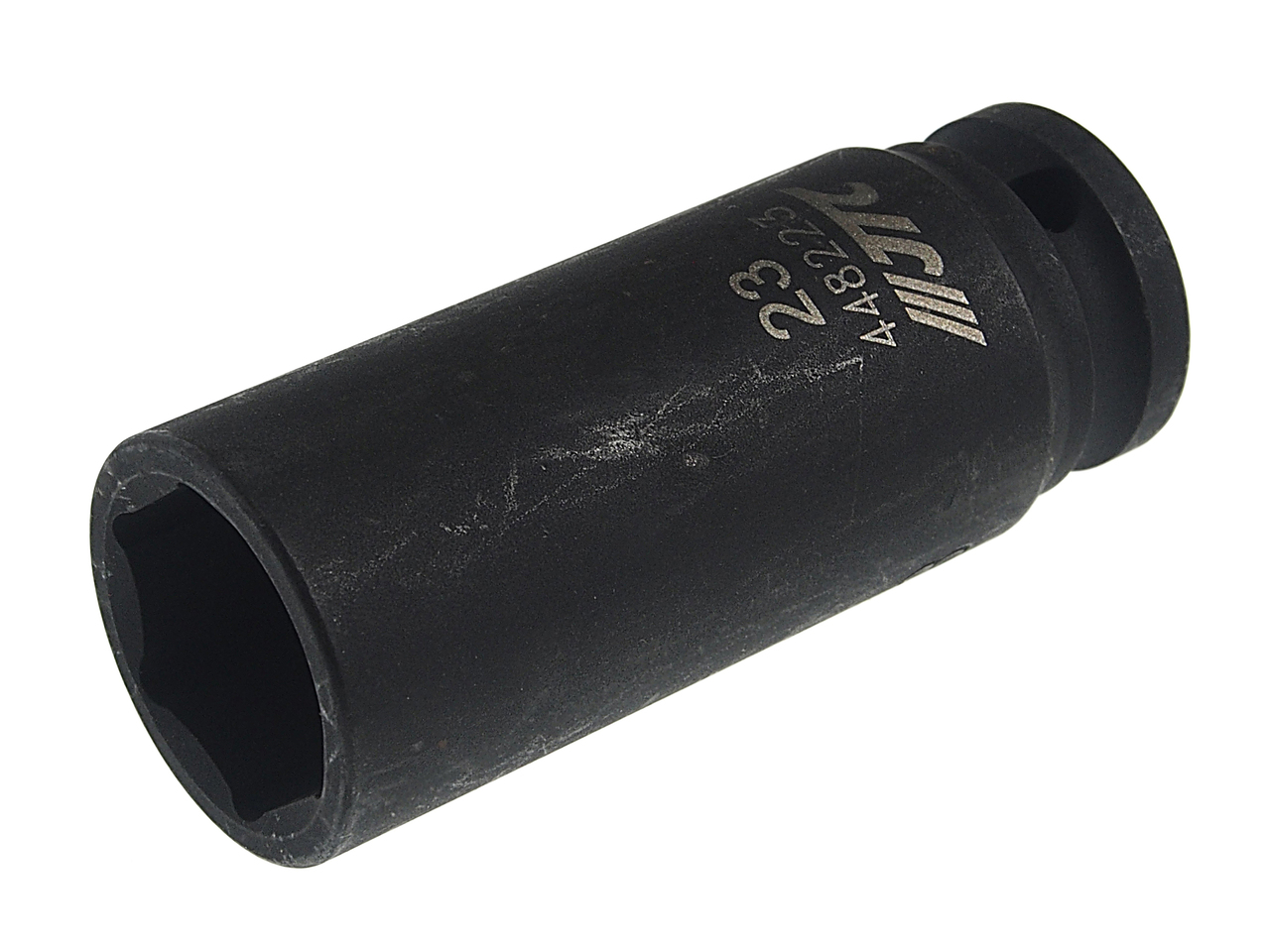 JTC-448223 - Головка торцевая 1/2" 23мм ударная глубокая L=82мм JTC - 
Изготовлена из высококачественной хром-молибденовой стали.
6 граней, метрический размер.
Общая длина: 82 мм.
Ширина: 33 мм.

