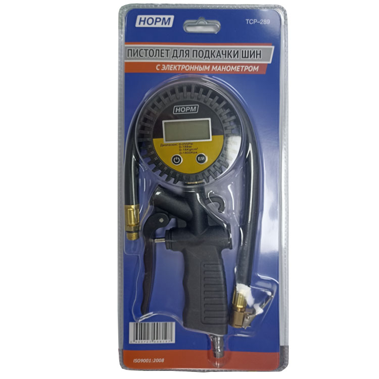 НОРМ TCP 289 Пистолет для подкачки шин с электронным манометром