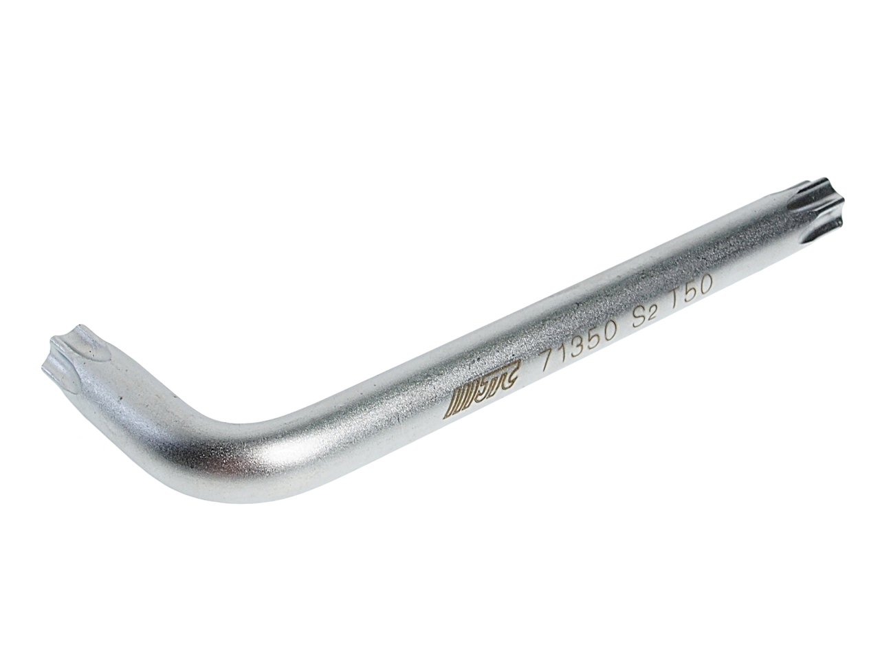 JTC-71350 - Ключ TORX Г-образный T50 L=95мм JTC - 
Материал: S2.
Размер: Т50.
Длина: 95 мм.
Ширина: 32 мм.
Количество шт. в упаковке: 10.
