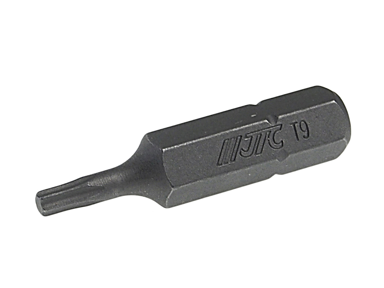 JTC-1133009 - Бита TORX Т9х30мм 1/4" JTC - 
Материал: S2.
Размер: T9.
Длина: 30 мм.
Количество шт. в упаковке: 10.
