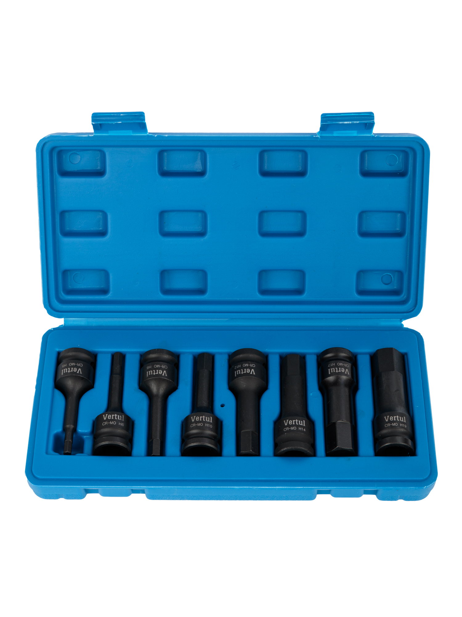 Набор ударных головок HEX 8 пр. VR50255