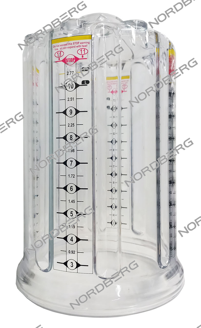 Колба осмотровая для установок 2380, без резьбы (до 2018 г.) NORDBERG 01-00004703