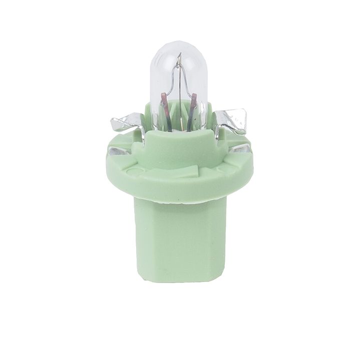 Автолампа BAX2W с зеленым патроном (BX8.5d) 12V OSRAM /10/500/4000