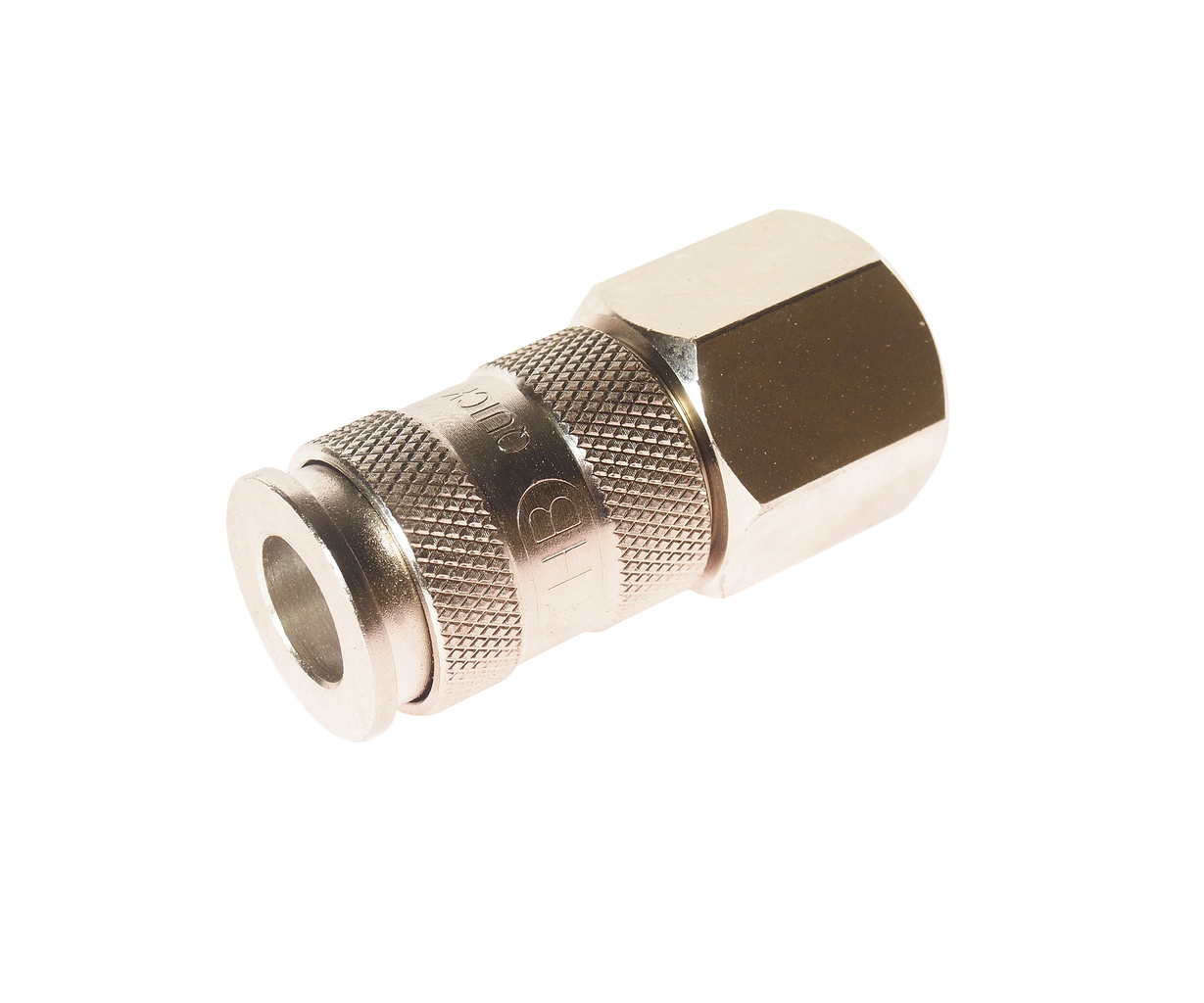 JTC-D40SFA - Переходник для компрессора F1/2" быстросъемный с клапаном внутренняя резьба JTC - 
Изготовлен из легированной стали.
Рабочее давление: 20 кг.
Европейский стандарт.
Тип: 40SFA.
Размер: 1/2” G female.
Габаритные размеры: 50/20/20 мм. (Д/Ш