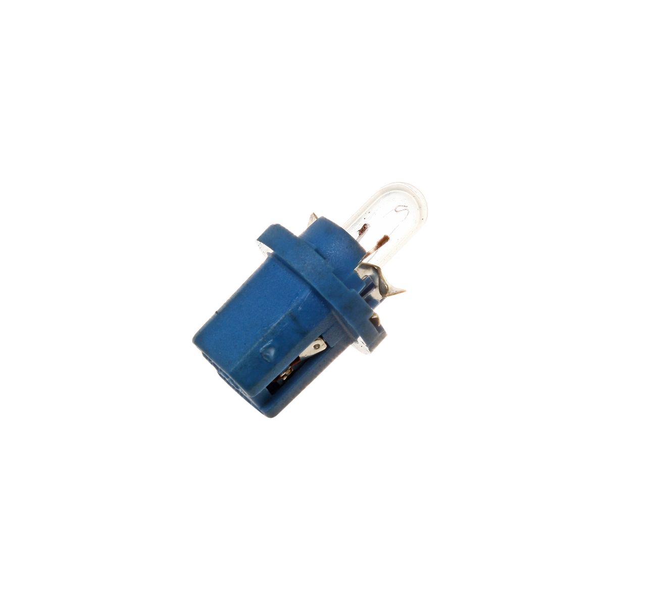 Автолампа BAX1.2W с голубым патроном (BХ8.5d) 12V OSRAM /10/500/4000 HIT