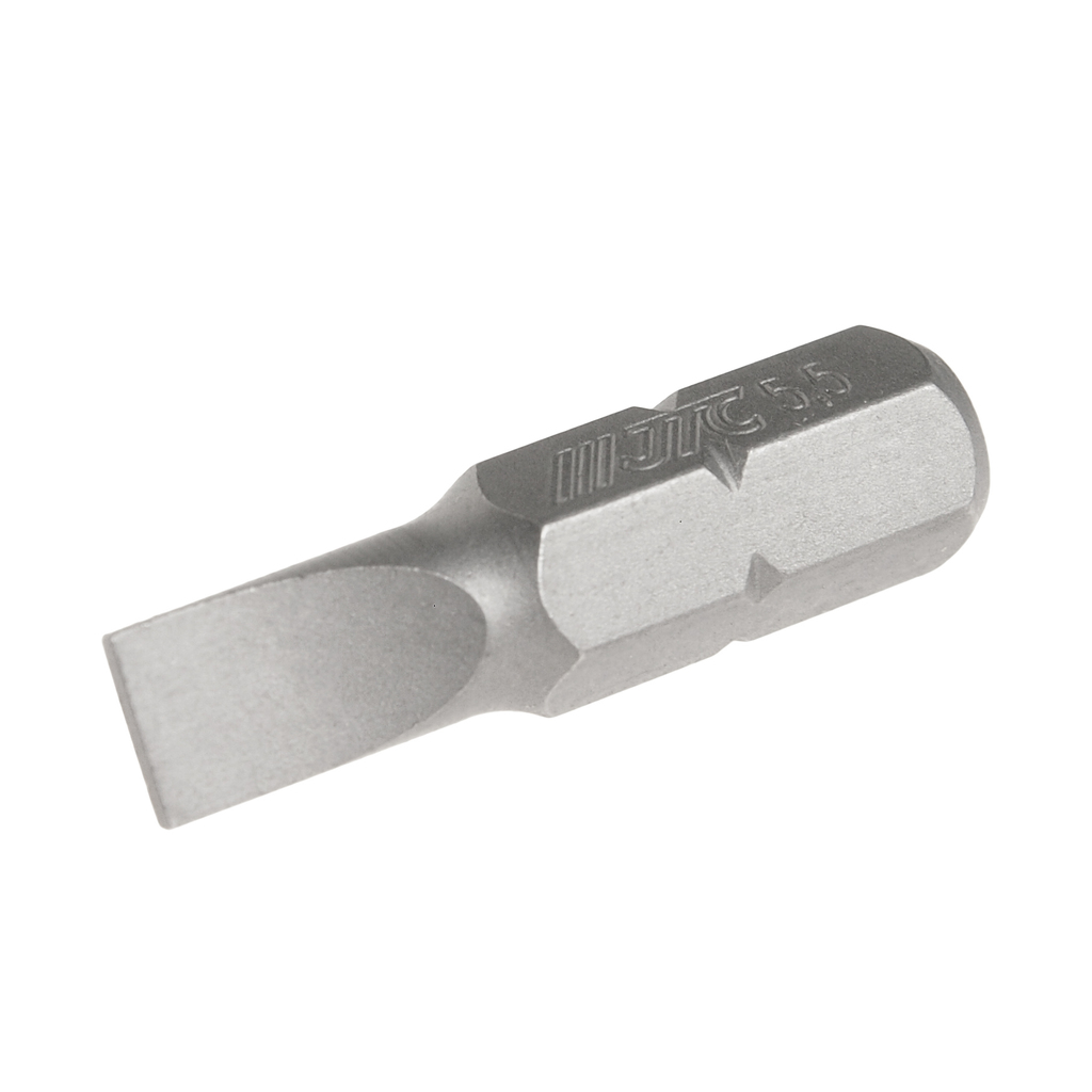 JTC-11225055 - Бита шлицевая SL 1.0х5.5х25мм 1/4" DR S2 JTC - 
Размер: 1.0 х 5.5 х 25 мм.
Квадрат: 1/4" DR.
Материал: S2 сталь.
Тип: SL.
