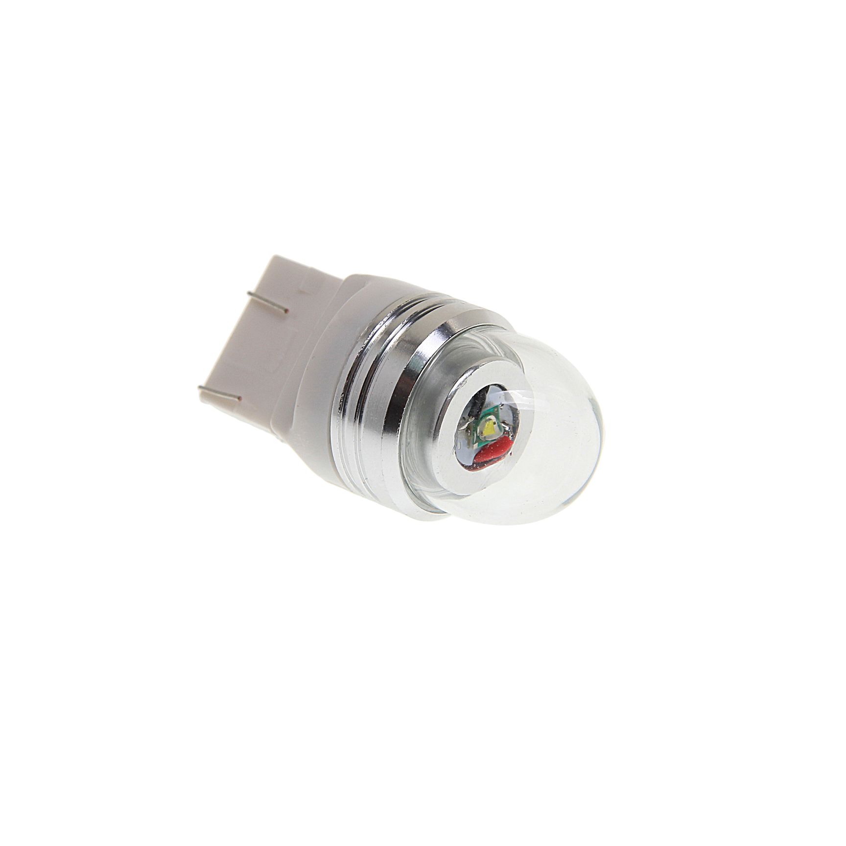 Автолампа W21/5W (W3*16q) 1 SMD CREE WHITE 180лм 6000K 12V MEGAPOWER /10/50 OLD