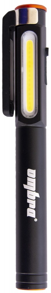 A90069 Фонарь светодиодный аккумуляторный, карманный, со световым пучком 300+100 Лм