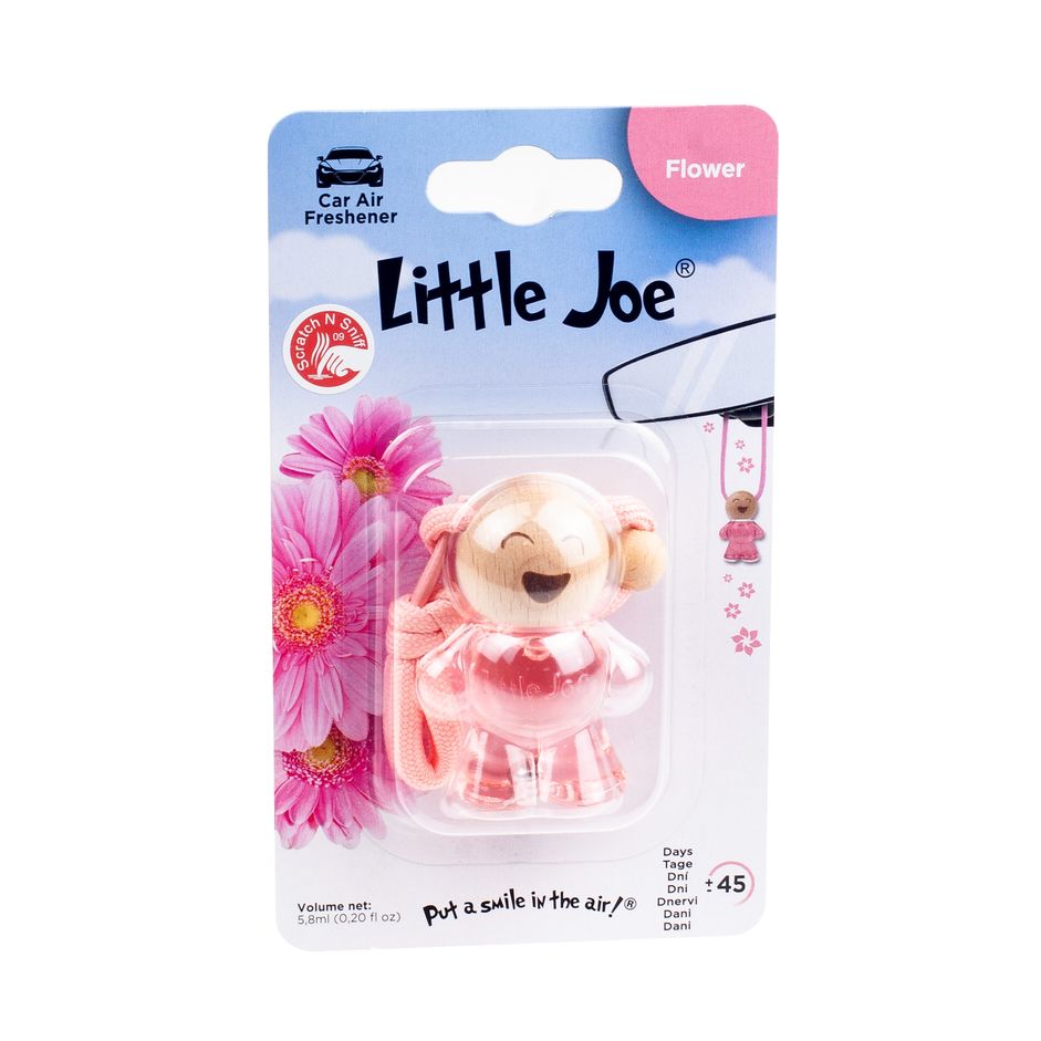 Ароматизатор воздуха BJ1313 Little Joe Bttle (Цветочный) флакон подвесной с деревянной крышкой 5,8мл