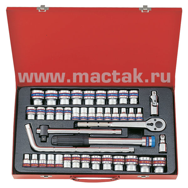 1/2” комплект  торцевых головок 4044CR