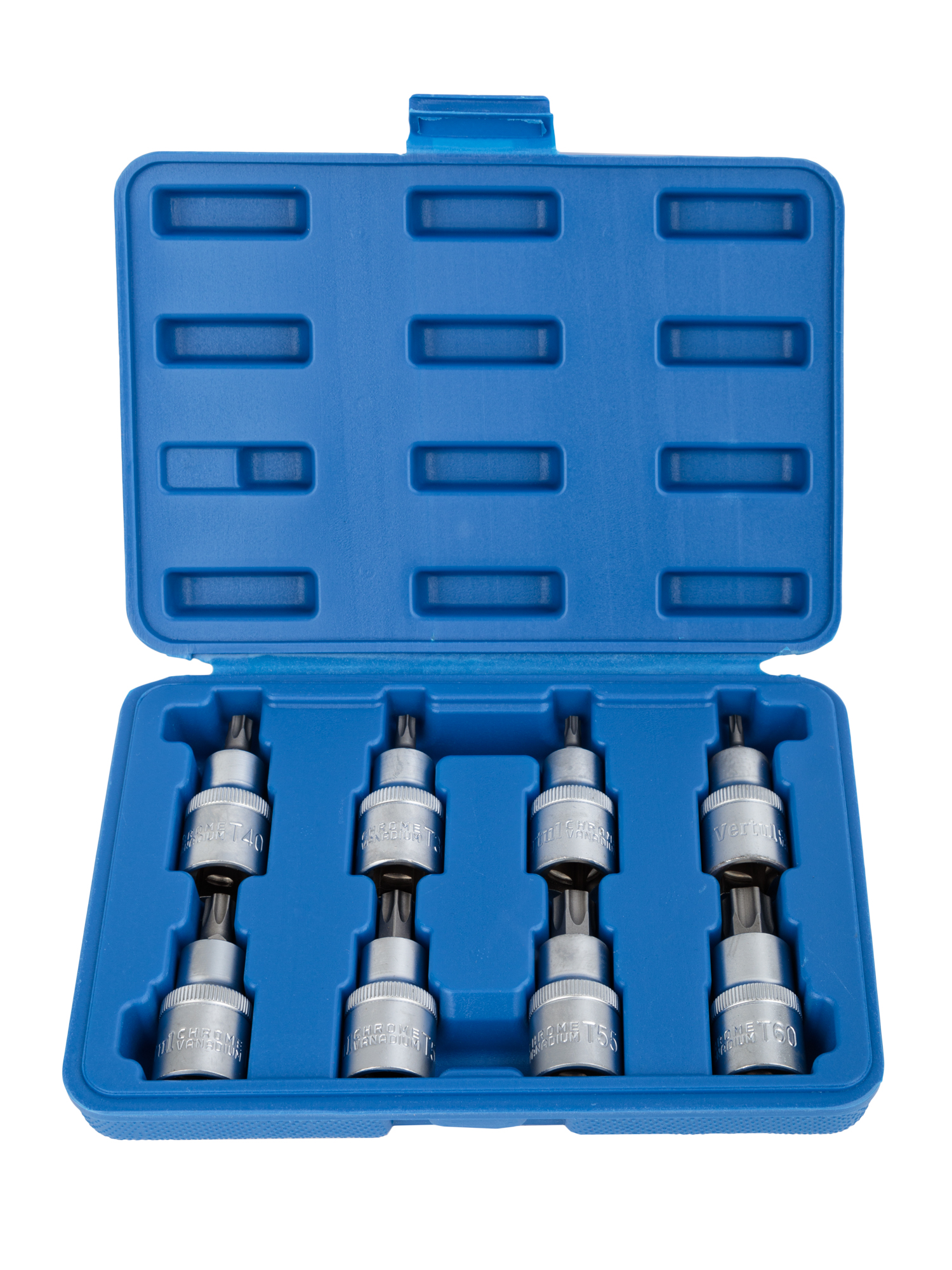 Набор головок со вставкой TORX 1/2″, длина 55 мм, 8пр. VR50187