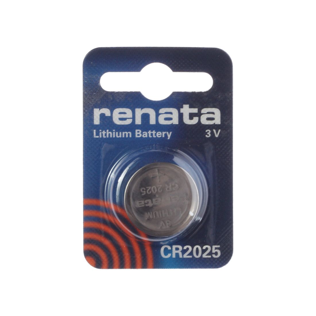 Элемент питания CR2025-BC1 LITHIUM таблетка (автобрелки) 3V RENATA /1/10
