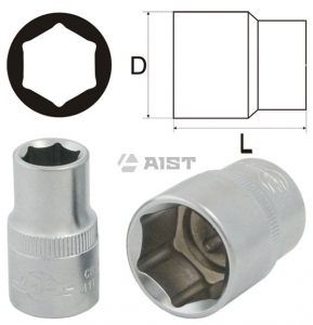 Головка 7/16" 1/4" 6-гр. AIST 211114BS Киров