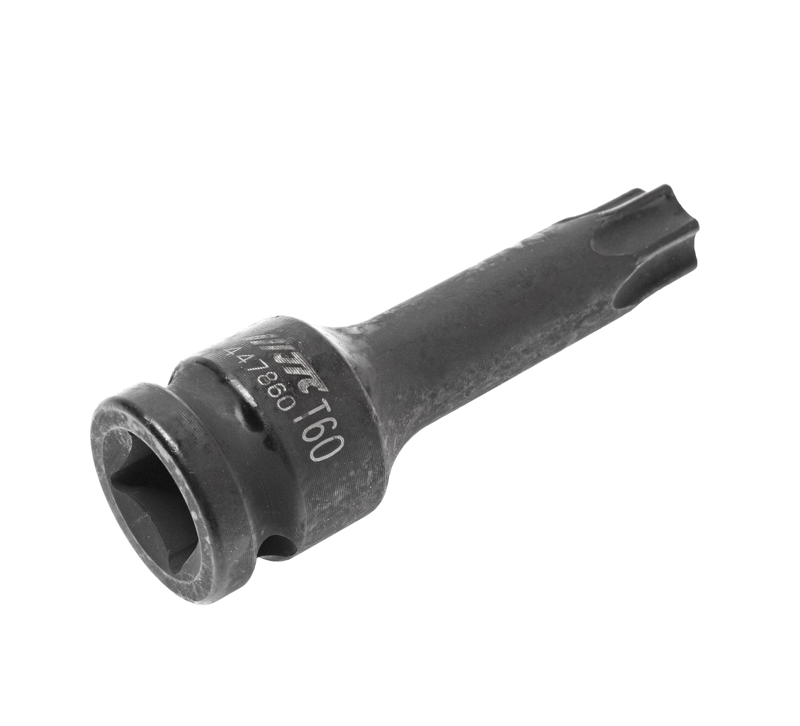 JTC-447860 - Бита-головка 1/2" TORX T60х78мм ударная JTC - 
	Материал: SNCM 8660.
	Размер: TORX 1/2"хT60.
	Общая длина: 78 мм.
	Габаритные размеры: 78/25/25 мм. (Д/Ш/В)
	Вес: 123 гр.






Размер
Усилие max., lb-in
Усилие max., Н&middot;м
