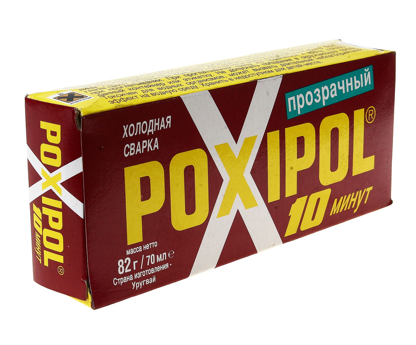 Сварка холодная 70мл прозрачный POXIPOL /1