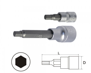 Головка-бита шестигран. 6мм 1/4" AIST 240106H L=32мм Киров