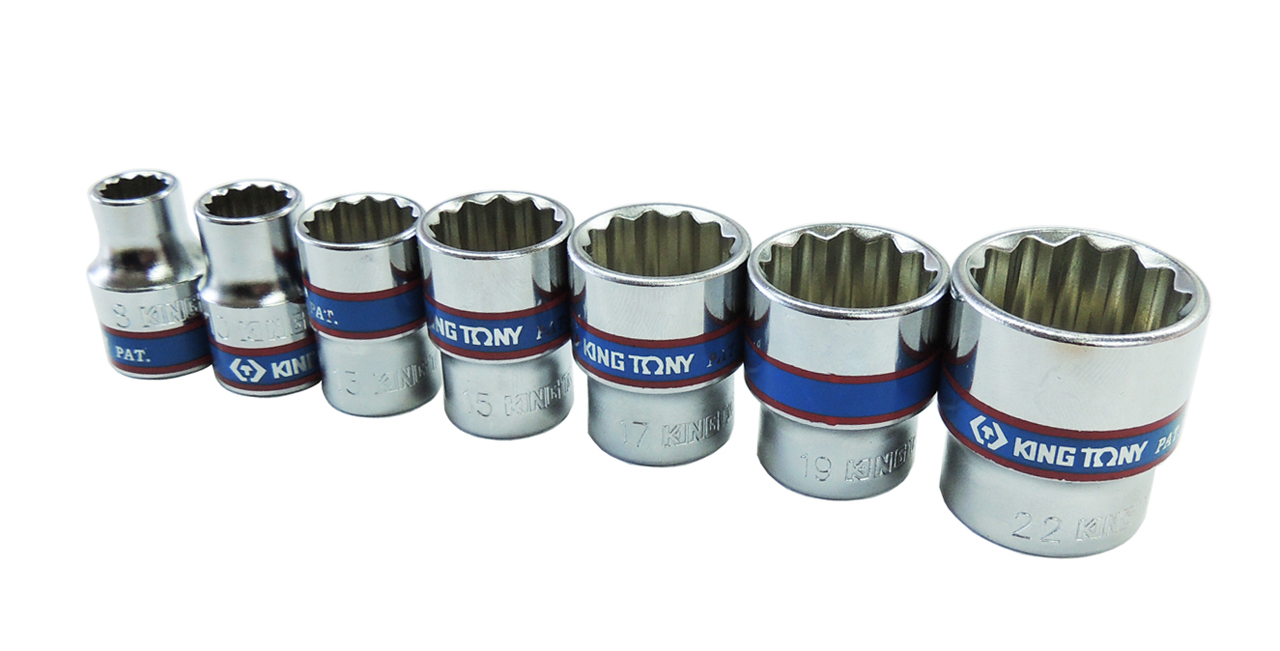 KINGTONY ГОЛОВКА ТОРЦЕВ. 333020M 3/8" 12гр. 20мм