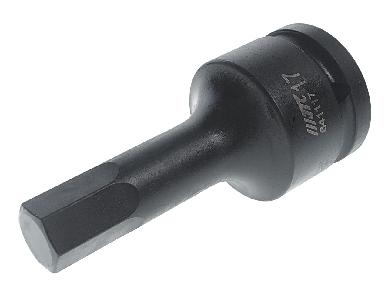 JTC-641117 - Бита-головка 3/4" HEX Н17 ударная L=100мм JTC -  
