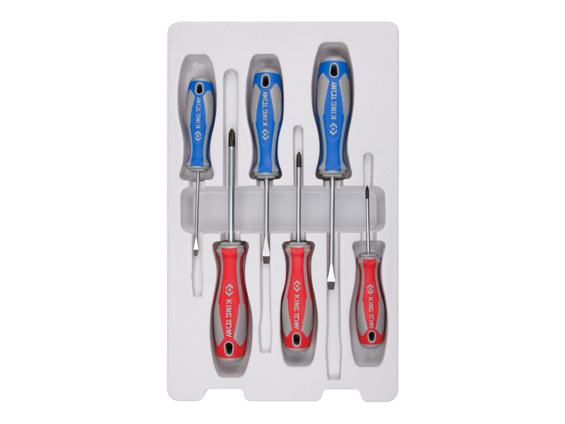 Набор отверток в коробке, 6 предметов king tony 31116mr