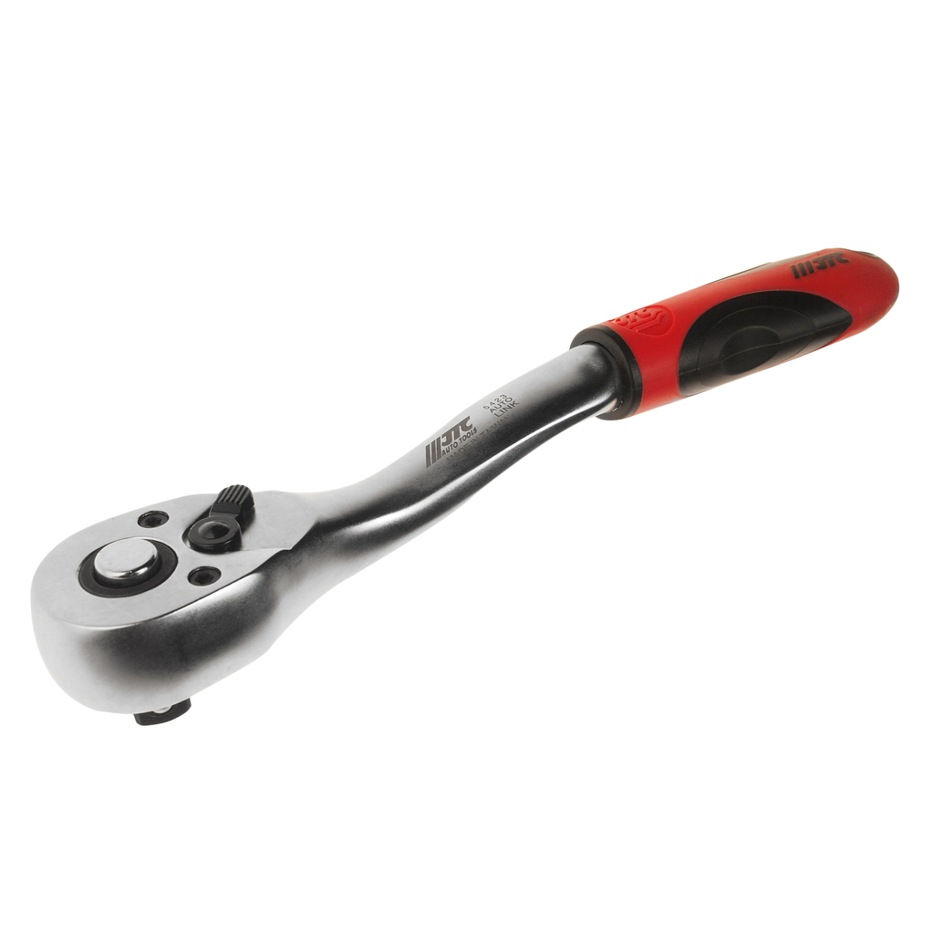 JTC-5423 - Ключ трещотка 3/8" 72 зуба 205мм изогнутая JTC - 
Прорезиненная рукоятка предотвращает выскальзывание из рук.
Размер: 3/8".
Длина: 205 мм.
72 зуба.
