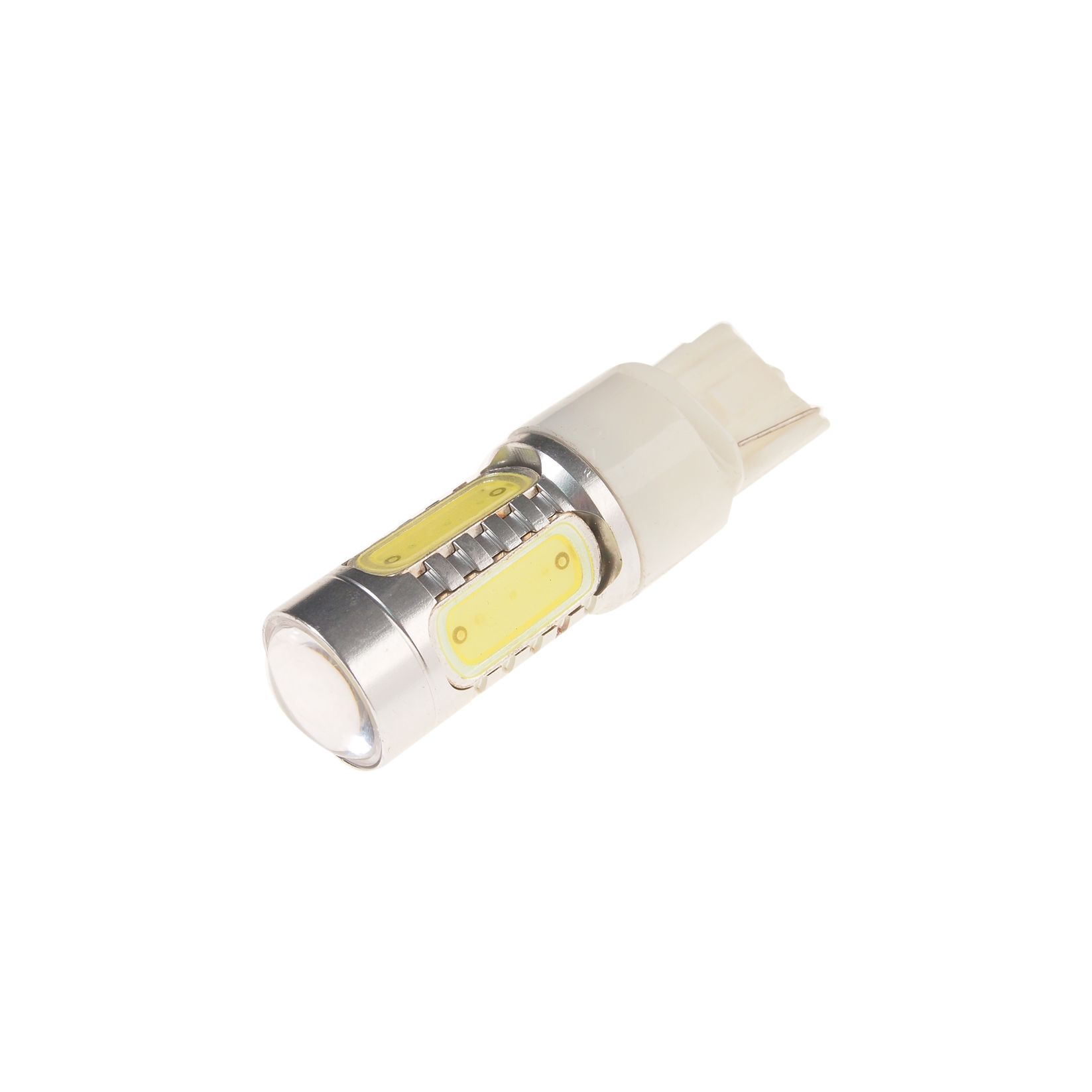 Автолампа W21/5W (W3*16q) 5 SMD MEGA WHITE 400лм 6000K12V MEGAPOWER /10/100 OLD