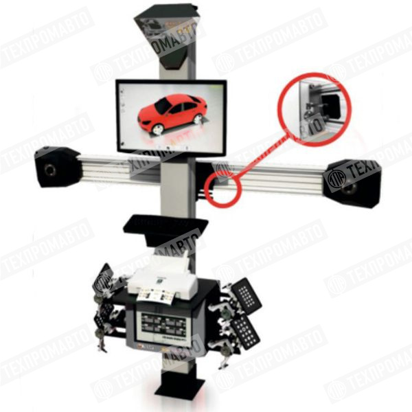 ТЕМП HWA-V18 Стенд для регулировки углов развал-схождения