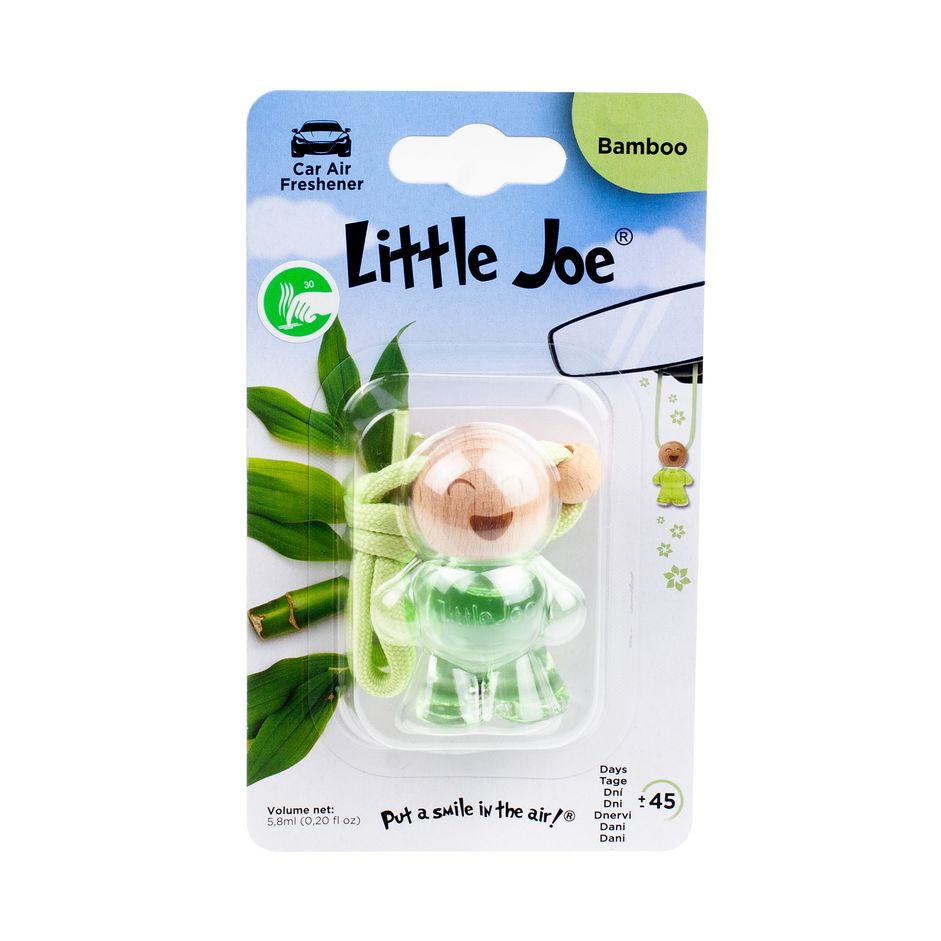 Ароматизатор воздуха BJ0851 Little Joe Bttle (Бамбук) флакон подвесной с деревянной крышкой 5,8мл Dr