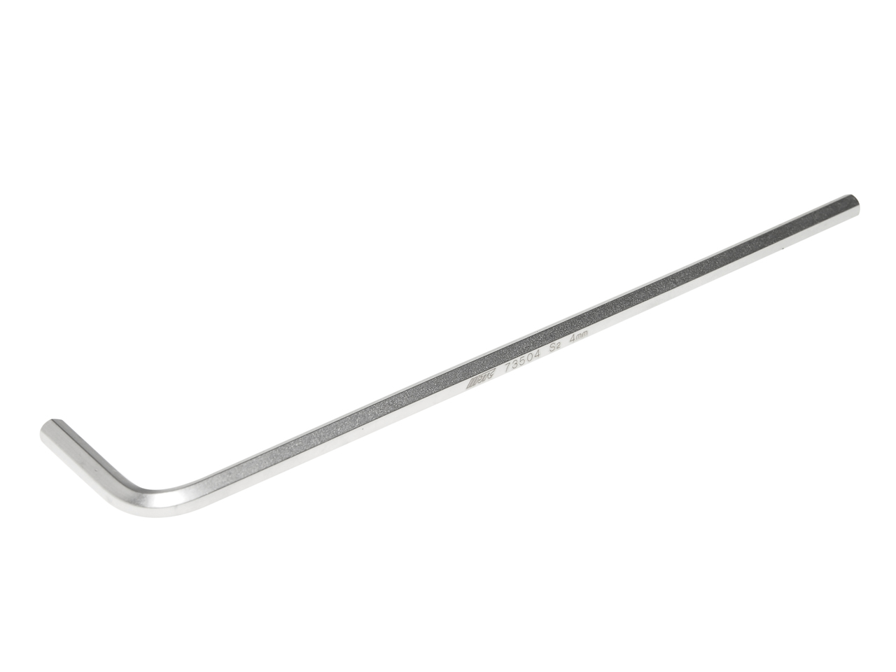 JTC-73504 - Ключ шестигранный Г-образный 4мм HEX экстрадлинный L=140мм JTC - 
Материал: S2 сталь.
Размер: H4.
Размер удлиненной части: 140 мм.
Размер короткой части: 25 мм.
