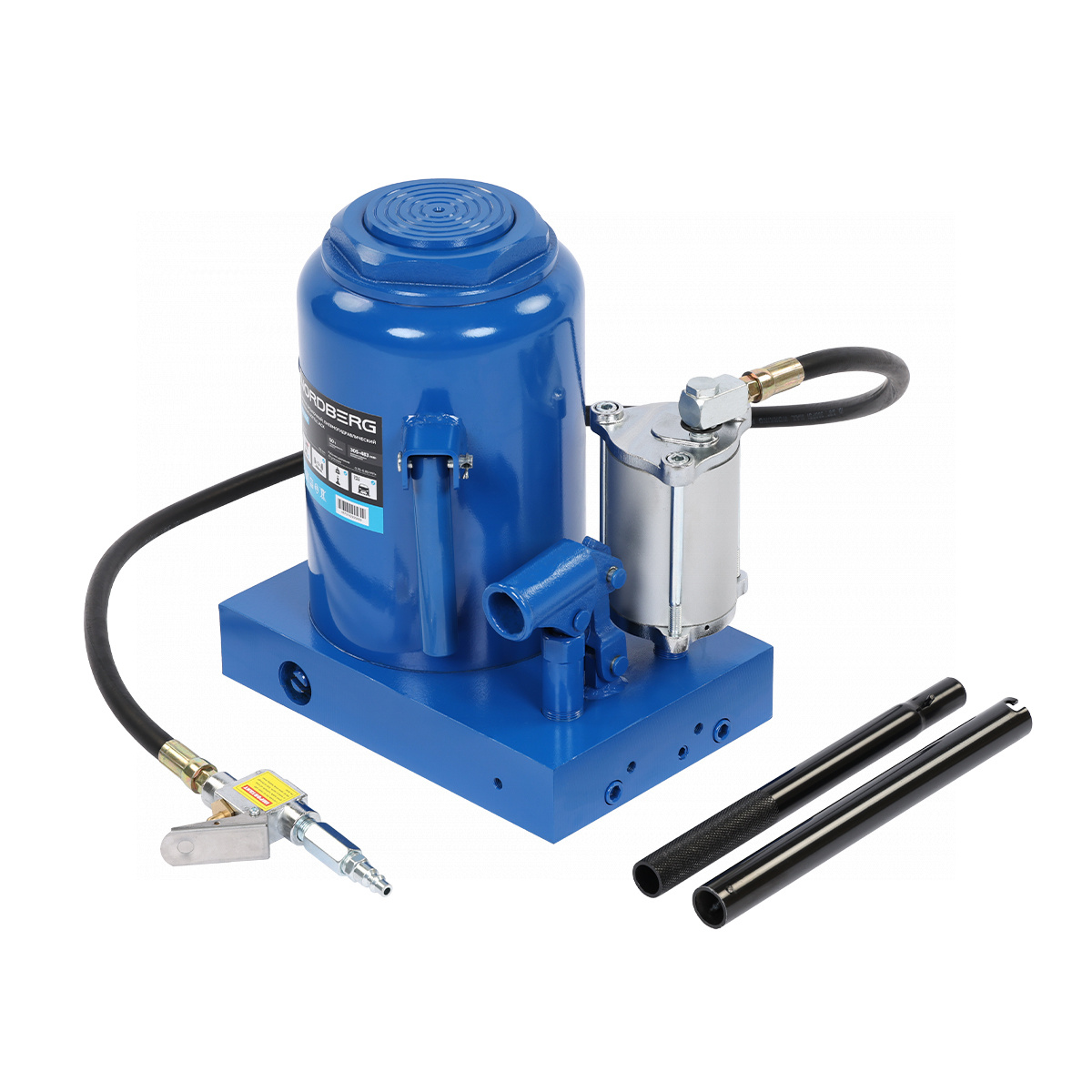 Домкрат бутылочный пневмогидравлический, 50 т NORDBERG N31350