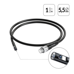 IC-VP112B55-2 Зонд для видеоэндоскопа iCartool IC-V112A/B/C, 2 камеры, 1м, 5.5 мм iCartool IC-VP112B55-2