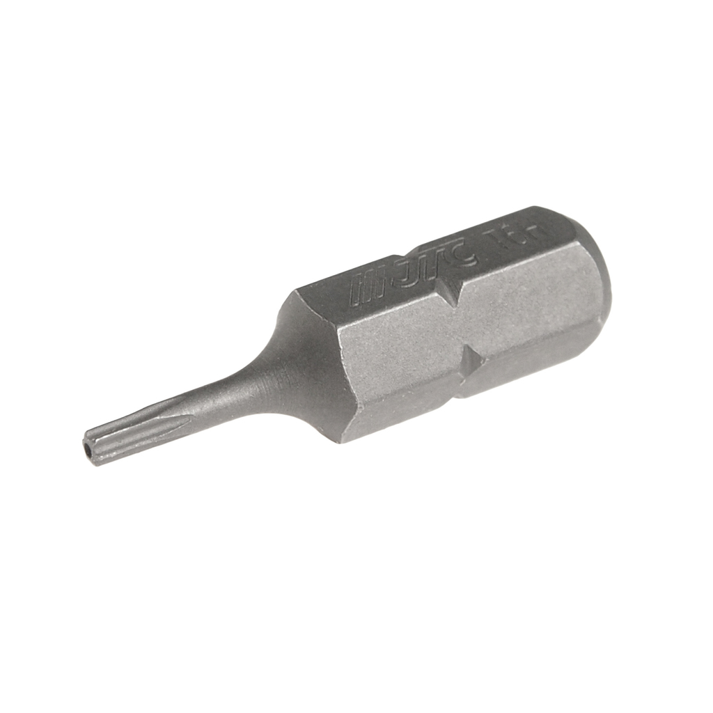 JTC-1142506 - Бита TORX Т6Hх25мм 1/4" DR JTC - 
Размер: Т6H х 25 мм.
Квадрат: 1/4" DR.
Материал: S2 сталь.
Тип: TORX.
