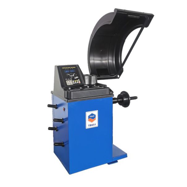 ТЕМП TB651B Станок балансировочный, электронная линейка, синий, 220 В