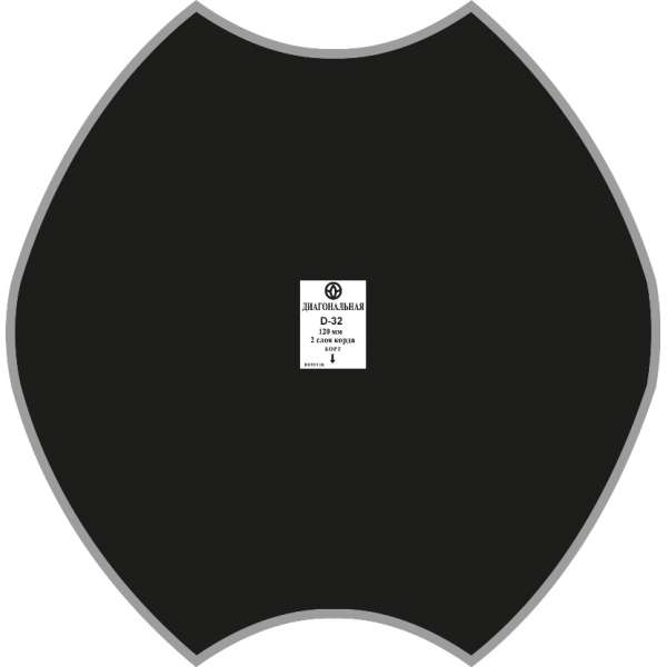 D32 Заплата 450мм (3)
