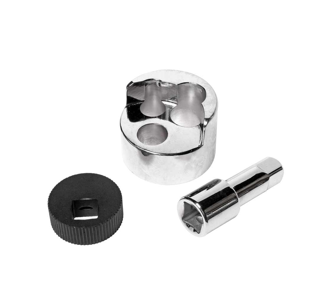 JTC-5706 - Шпильковерт 1/4"-3/4" JTC -  
Сварной корпус из среднеуглеродистой стали.  
Размеры: от 1/4"до 3/4", доступен с метрическими размерами.  
Количество в оптовой упаковке: 24 шт.  
Габаритные размеры: 115/95/55 мм. (Д/Ш/В)  
Вес: 60