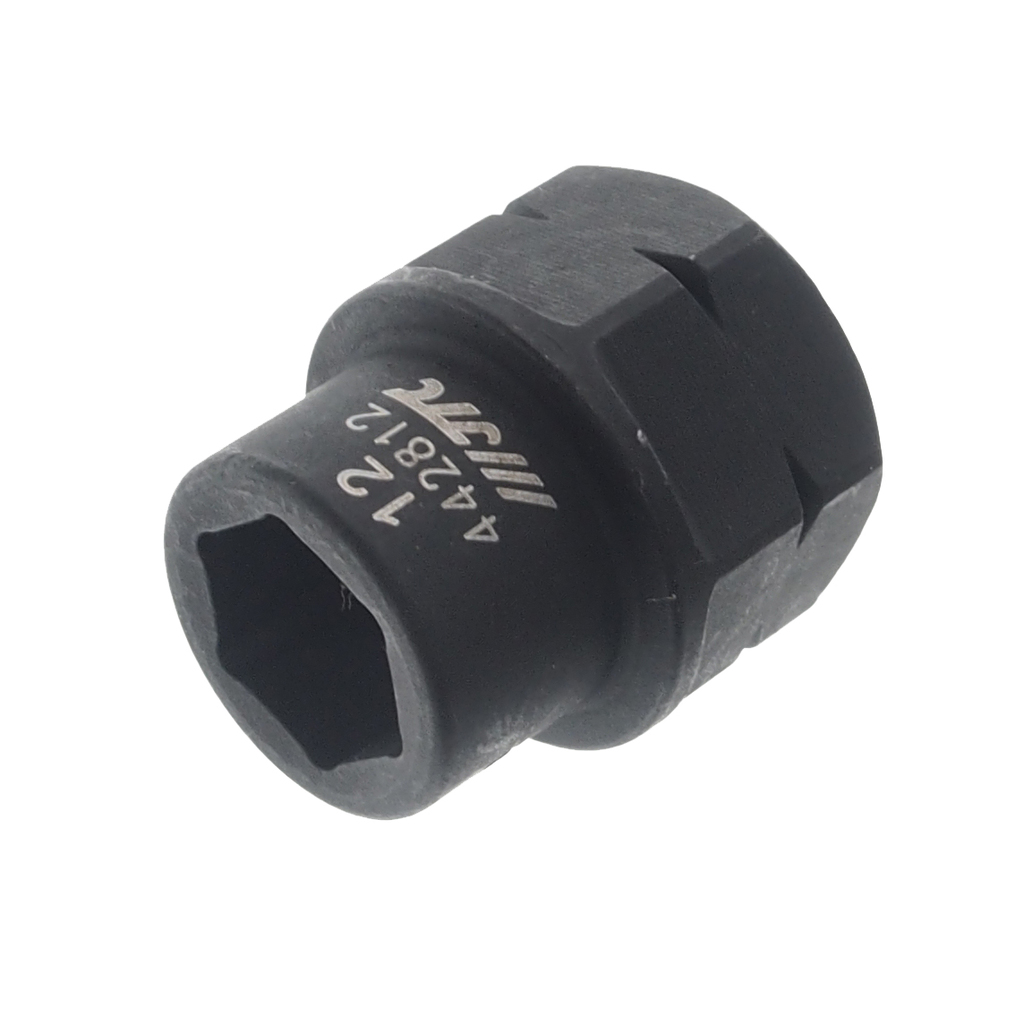 JTC-442812 - Головка торцевая 1/2" 12мм ударная мини L=28мм JTC - 
Изготовлены из высококачественной хромомолибденовой стали.
6 граней, метрический размер.



S: 12
А: 22
С: 19
L: 28


