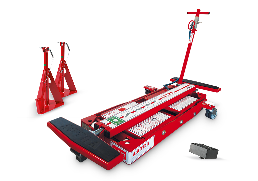 Ножничный пневматический подъемник, г/п 2,5 тонны ASTRA miniLIFT AE 100.1