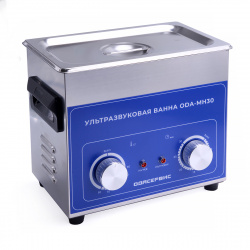 ODA-MH30 Ультразвуковая ванна с механическим таймером и подогревом, 3 л ОДА Сервис ODA-MH30