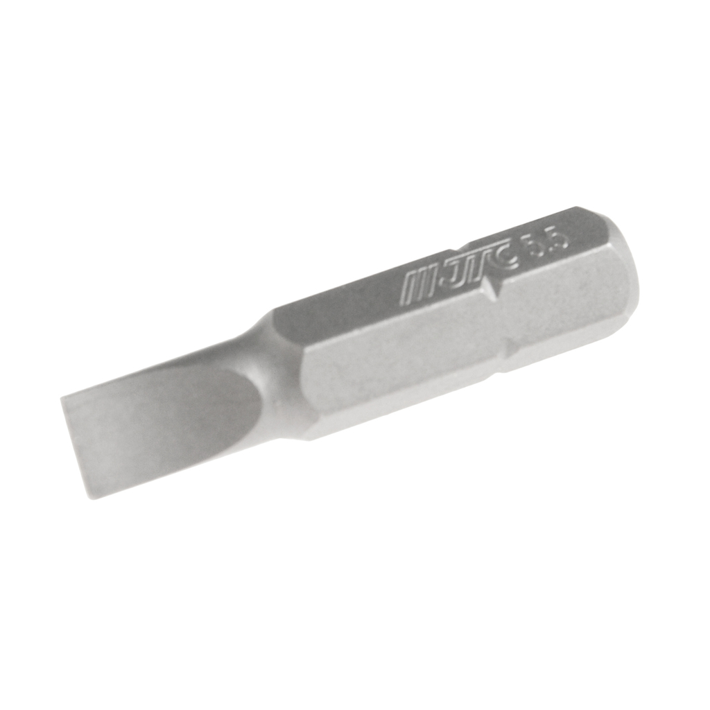 JTC-11230055 - Бита шлицевая SL 1.0х5.5х30мм 1/4" DR S2 JTC - 
Размер: 1.0 х 5.5 х 30 мм.
Квадрат: 1/4" DR.
Материал: S2 сталь.
Тип: SL.
