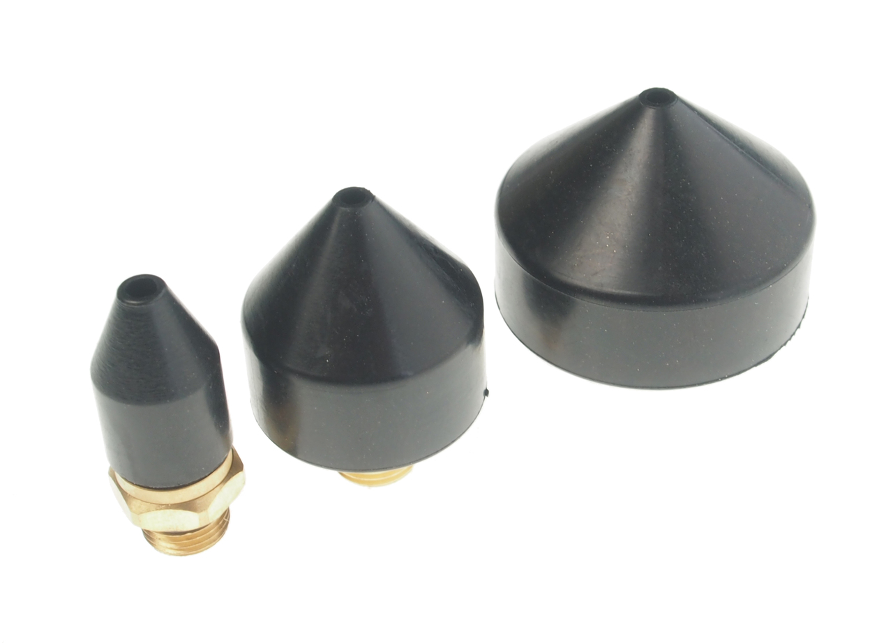 JTC-7746 - Набор насадок для продувочного пневмопистолета JTC-3112A и JTC-5911 JTC - 
Применяется с JTC-3112A и JTC-5911.
Мягкий резиновый материал обеспечивает надежную заглушку на время продувки.
Размер:&Oslash;13, 25, 35 мм.
Размер переходника: 1/8" - 