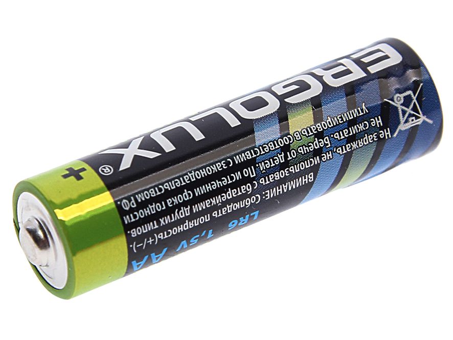 Элемент питания AA: LR06-BC4 ALKALINE 1,5V ERGOLUX /4/40/720