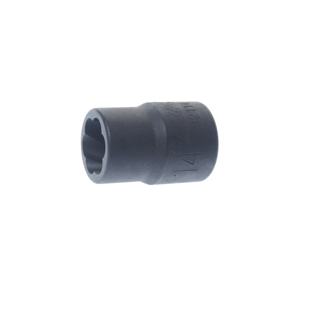 JTC-1321-14 - Головка для поврежденных гаек и болтов 1/2" 14мм JTC - 
Применяется для извлечения поврежденных болтов и гаек.
Специальная спиральная внутренняя резьба надежно фиксирует поврежденную гайку или головку болта.
Может поставляться в наборе JT