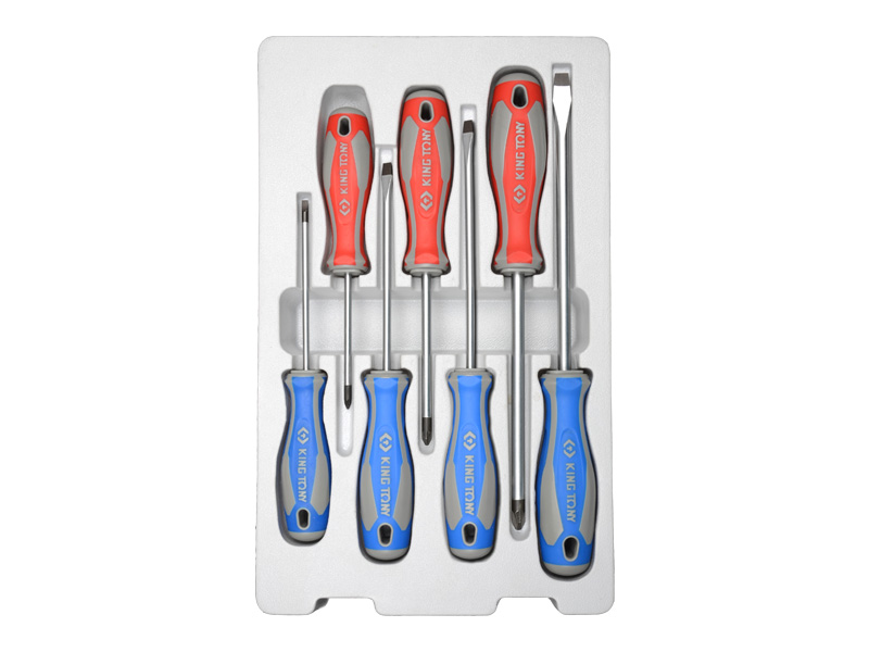 Набор отверток в коробке, 7 предметов king tony 30127mr