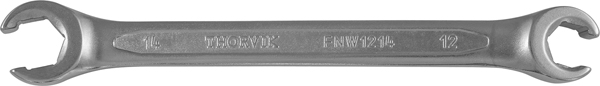 FNW1012 Ключ гаечный разрезной, 10x12 мм