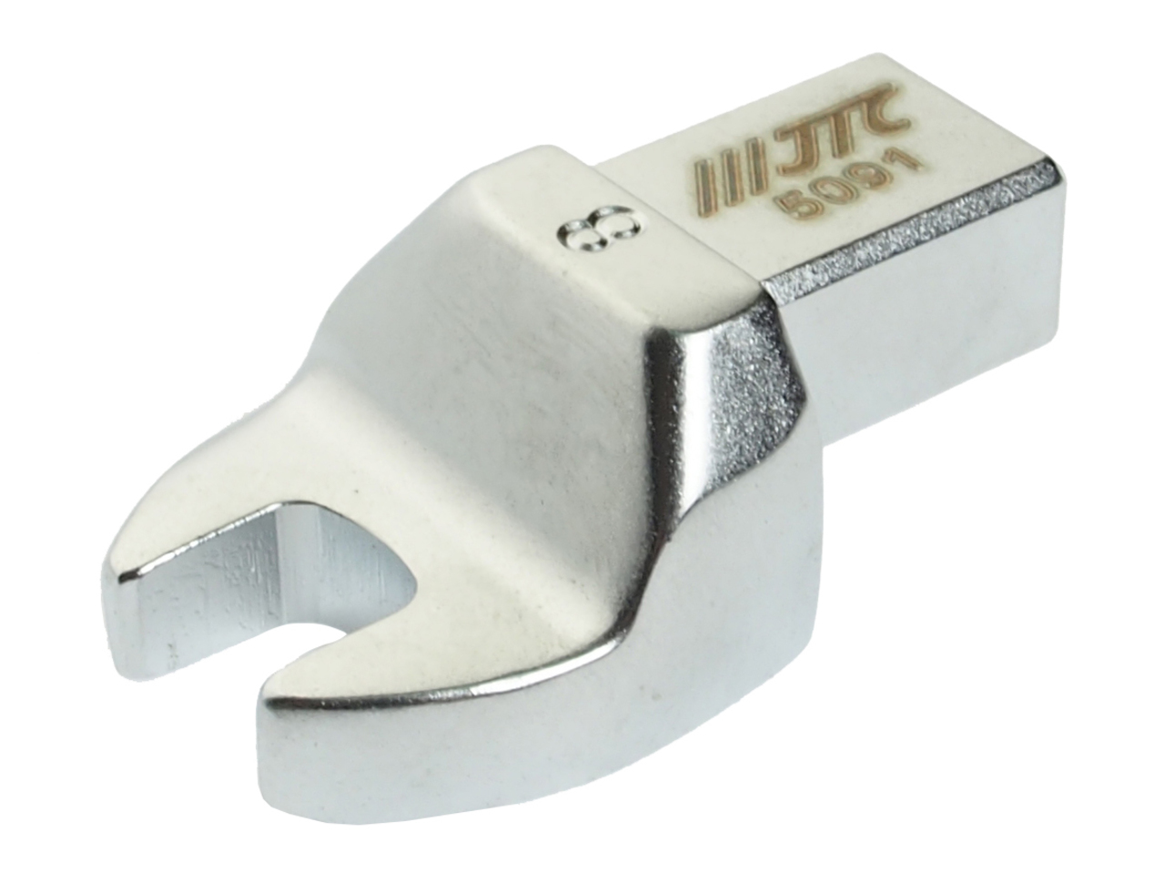 JTC-509108 - Ключ рожковый 8мм (насадка) для динамометрического ключа JTC-6832,6833 9х12мм JTC - 
Посадочный квадрат, мм: 9x12
Размер, мм: 8
C: 17,5
W: 22,0
