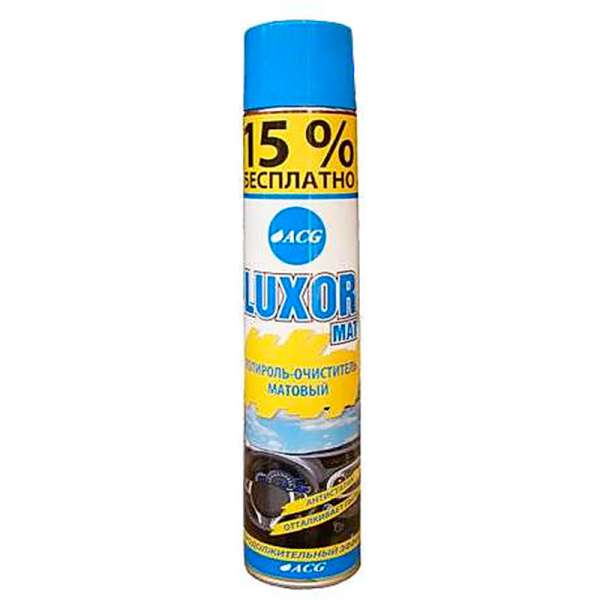 Матовый LUXOR 750мл полироль пластика виноград 12 шт в упаковке