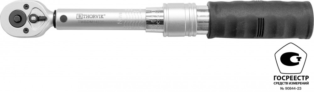 TWBDM14630 Ключ динамометрический двусторонний 1/4"DR, 6-30 Нм