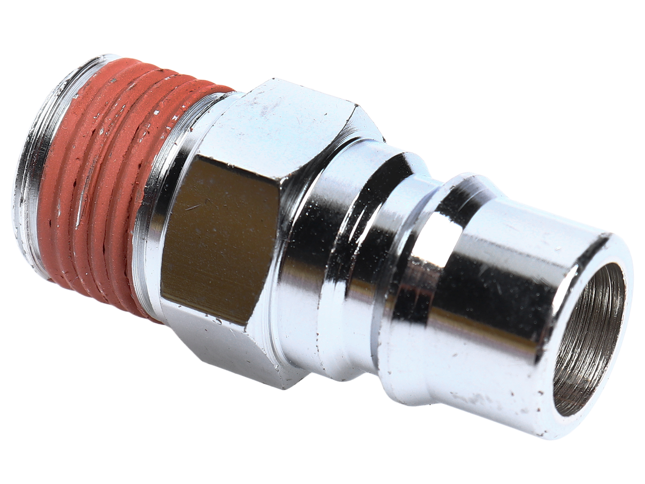 JTC-400PMA - Переходник для компрессора 1/2" быстросъемный внешняя резьба JTC - 
Материал: сталь
Износостойкость: закаленные детали обеспечивают долговечность
Тестирование: клапан прошел 100 000 испытаний на соединение
Рабочее давление: до 15 бар
Мак